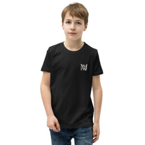 Person wearing black t-shirt and jeans